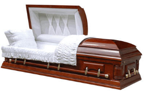 Veneer caskets